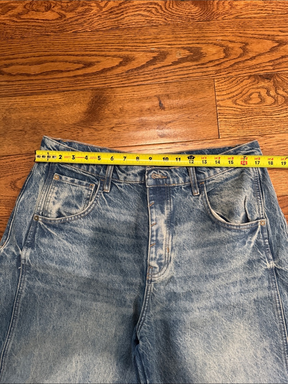 We the Free Good Luck Mid Rise Barrel Leg Jeans - Picture 11 of 17